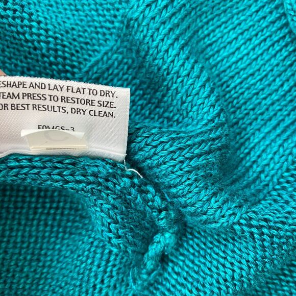 Eileen Fisher Cardigan Sweater Womens Small Linen Silk Blend Open Front Summer S - Picture 7 of 9